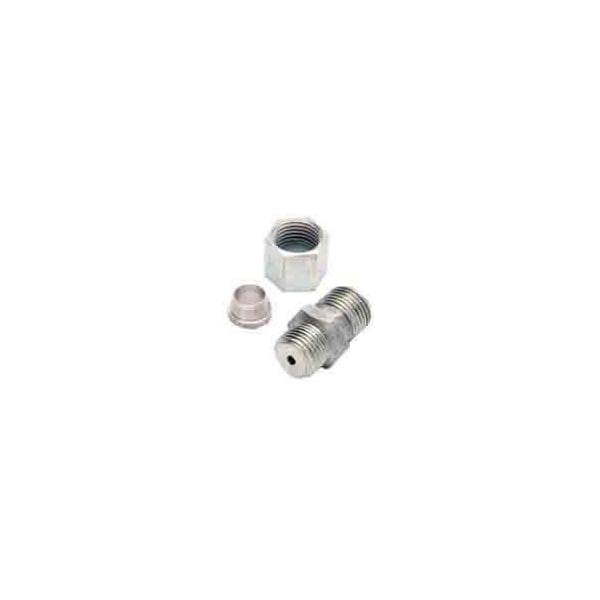 Alemite Condensing Fitting, 14 In Tubex18 In Male Ptf Sae Special Short Thread, 1564 In 381282-3 - main